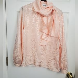 Vintage Lucia Size 14 Peach